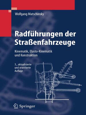 cover image of Radführungen der Straßenfahrzeuge